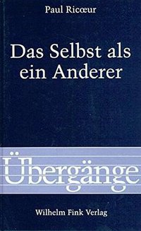 Das Selbst als ein Anderer. (Fink (Wilhelm) 1996)