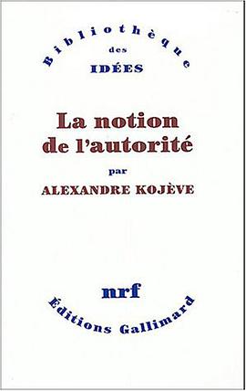 La Notion d'autorité