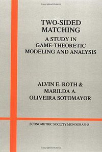 Two-Sided Matching (劍橋大學出版社 1992)