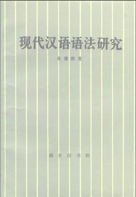 现代汉语语法研究