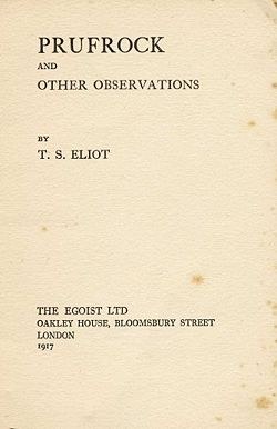 Prufrock and Other Observations