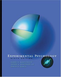 Experimental Psychology (Wadsworth Publishing 2008)