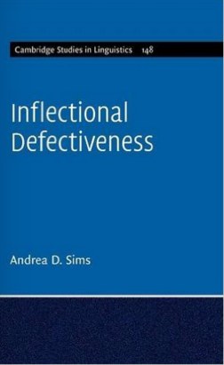 inflectional defectiveness