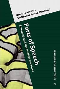 Parts of speech : empirical and theoretical advances