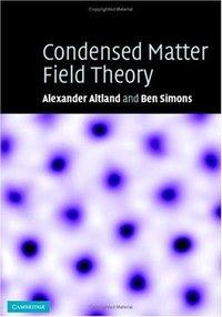 Condensed Matter Field Theory (劍橋大學出版社 2006)
