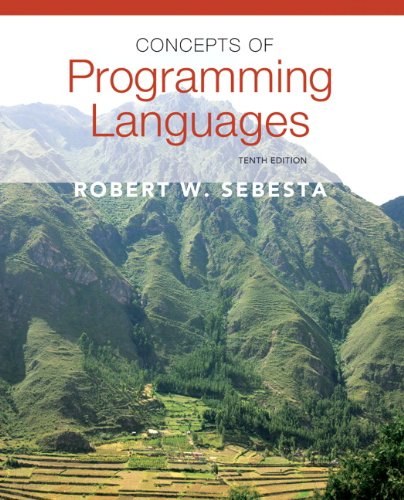 Concepts of Programming Languages