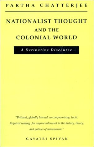 Nationalist Thought and the Colonial World