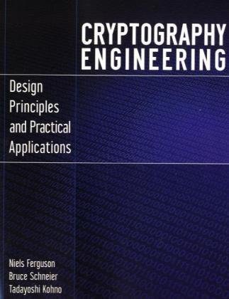 Cryptography Engineering