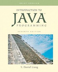 Introduction to Java Programming, Brief (2008)