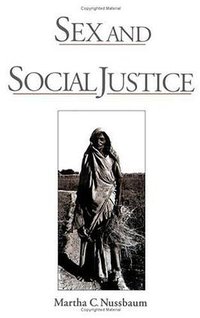 Sex and Social Justice (Oxford University Press, USA 1999)