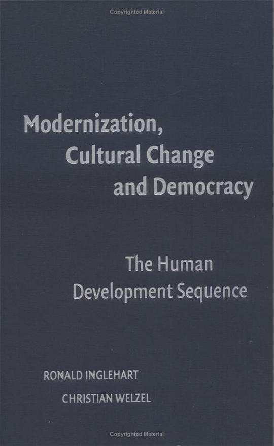 Modernization, Cultural Change, and Democracy