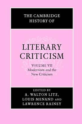 The Cambridge History of Literary Criticism, Vol. 7