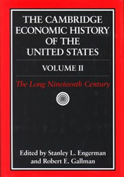 The Cambridge Economic History of the United States, Vol. 2