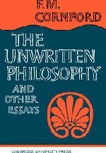 The Unwritten Philosophy and Other Essays