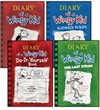 Diary of a Wimpy Kid Complete 4-Book Set