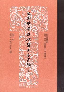 马王堆汉墓简帛文字全编