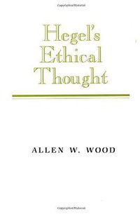 Hegel's Ethical Thought (劍橋大學出版社 1990)