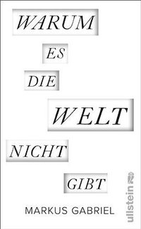 Warum es die Welt nicht gibt (Ullstein Hardcover 2013)