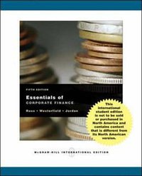 Essentials of Corporate Finance (McGraw-Hill Higher Education 2006)