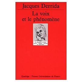 La voix et le phénomène