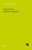 Kritik der Urteilskraft (Meiner 2009)