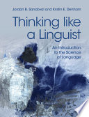 Thinking like a Linguist