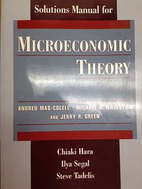 Solutions Manual for Microeconomic Theory