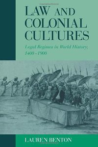 Law and Colonial Cultures (劍橋大學出版社 2001)