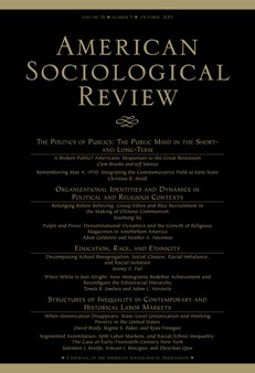 American Sociological Review