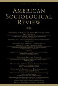 American Sociological Review
