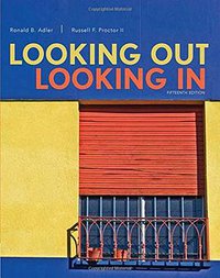 Looking Out, Looking In (Wadsworth Publishing 2016)