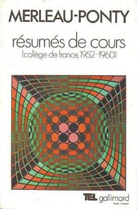 Résumés de cours: Collège de France 1952-1960 (加利瑪出版社 1982)