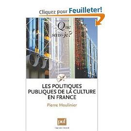 Les politiques publiques de la culture en france