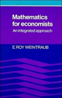 Mathematics for Economists (劍橋大學出版社 1982)
