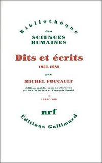 Dits et écrits, 1954-1988 (加利瑪出版社 1994)