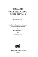 Toward Understanding Saint Thomas