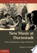 New Music at Darmstadt