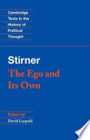 Stirner: The Ego and Its Own