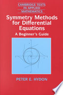 Symmetry Methods for Differential Equations