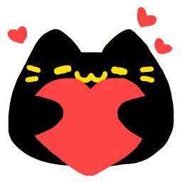 :blobcatblack_love: