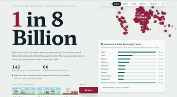 1 in 8 Billion