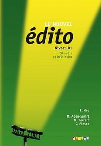 Le nouvel Edito B1 - Livre + CD + DVD [DVD format