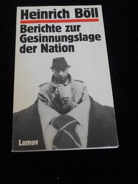 Berichte Zur Gesinnungslage Der Nation