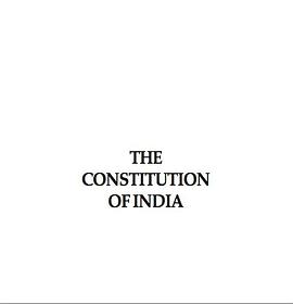 The Constitution of India