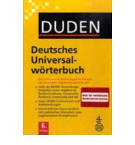 Duden - Deutsches Universalwörterbuch