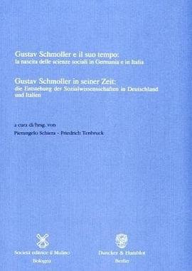 Gustav Schmoller in seiner Zeit