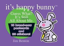 It's Happy Bunny Postcard Book