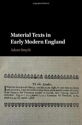 Material Texts in Early Modern England