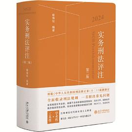 实务刑法评注(第二版)刑法规则集成 刑事诉讼程序的刑法全典 实务工作者的刑法工具书 喻海松著 新版