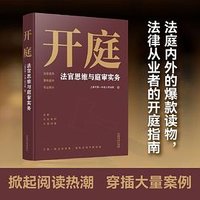 开庭：法官思维与庭审实务